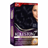 Wella Koleston Supreme Blue Black Hair Dye 2/8: Intense Color, Gray Coverage & Conditioning - At-Home Permanent Hair Color Kit