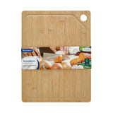 Ideenwelt Bamboo Cutting Board for Kitchen Prep 33x25 cm