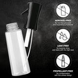 Continuous Spray Bottle for Hair (10.1oz/300ml) 2 Pack Home Essentials Spray Bottles For Cleaning Empty Ultra Fine Water Mister Sprayer For Hairstyling Garden Plants Curly Hair Perfume Etc