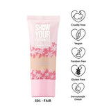 Show By Pastel Skin Tint Foundation - Natural, Long-Lasting Coverage for Sensitive Skin - Vegan & Cruelty-Free Cosmetics