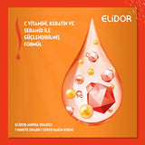 Elidor Instant Repair Hair Care Cream - 1 Minute Repair, Enriched with C Vitamin, Keratin, and Ceramide - Anti-Frizz Hair Cream for Damaged Hair
