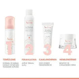 Avene Gentle Face Cleansing Mousse -  Sensitive & Normal to Combination Skin - Removes Makeup, Dirt & Oil - Avene Thermal Water - 5.07 fl oz (Dual Pack)
