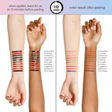 Sacheu Lip Liner STAY-N Peel Off Lip Stain — Long Lasting Matte Lip Tattoo Transfer Proof Lipstain Infused with Hyaluronic Acid & Vitamin E for All Skin Types — Vegan & Cruelty-Free, p-INKED
