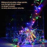Safety Voltage Operated 300 LED Curtains Light
