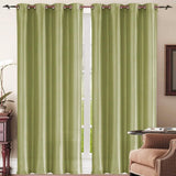Set of 2: Grommet Curtain Panels - Assorted Colors