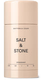 SALT & STONE Aluminum Free Deodorant | Extra Strength 48 Hour Protection for Women & Men | Made with Seaweed Extracts, Shea Butter & Prebiotics (Santal & Vetiver)