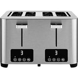 Salton Digital 4 Slice Toaster - Stainless Steel