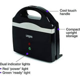 Salton Pocket Sandwich Maker - Black