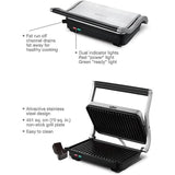 Salton Stainless Steel Panini Grill