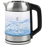 Salton Temperature Control Kettle & Tea Steeper 1.7 L/Qt