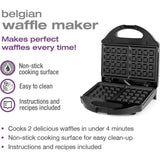Salton Waffle Maker - Black