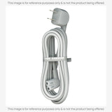 Substitute for Samsung 3903001209 Gray AC Power Cable | 9 Ft 6 In - C7 Elbow Figure 8 to Elbow 2-Prong | Non-Polarized - 3903-001209