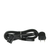 Substitute for Samsung 3903-001188 AC Power Cable | 5 ft - C7 Elbow Figure 8 to Elbow 2-Prong | Non-Polarized – [3903-001117 Black]