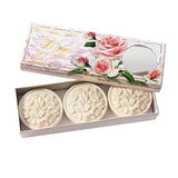 Saponificio Artigianale Fiorentino Rose Soap Set 3 x 125g
