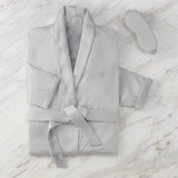 Clean Design Home® Satin Robe with Eyemask Gift Set