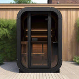 SaunaLife Model CL3G Cube-Series Outdoor 2-Person Home Sauna Kit [SL-MODELCL3G] (SAK23721)