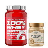 Scitec Whey Professional Whey Protein 920 Gr + Clean Powders Protein Spread Hazelnut Cream Combination