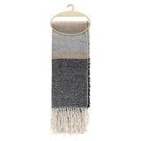 Eklips Black & Beige Scarf - Soft Winter Wrap