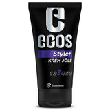 Egos Vitamin Enriched Hair Styling Gel - Nourishing, Long Lasting, Non-Greasy, Dandruff-Free Hair Care - 5.07 fl oz