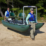 Sea Eagle 375FC FoldCat 2-Persons Inflatable Fishing Lightweight Pontoon Boat [375FCK] (SAK34652)