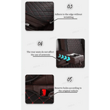 Black Quilted Leather Car Seat Covers