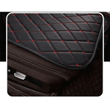 Black Quilted Leather Car Seat Covers