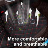 Black Quilted Leather Car Seat Covers