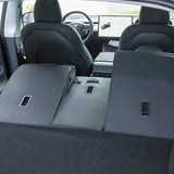 Leather Seat Back Protector with Storage for Model Y | Waterproof | Anti-Kick