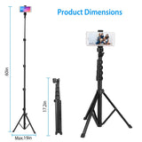 Selfie Stick Tripod Wireless Desktop Phone Tripod Stand