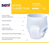 Seni Active Classic Plus Absorbent Underwear