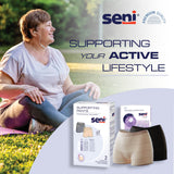 Seni Knit Incontinence Supporting Pants, Reusable