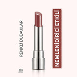Flormar Sheer Up Moisturizing Lipstick - Pinky Nude: Natural Color, Glossy Finish, Hydrating Lip Color
