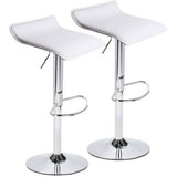 Set of 2: Adjustable Swivel Barstools