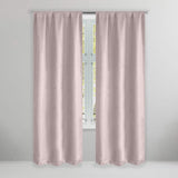 Set of 2: Brushed Textured Blackout Thermal Window Curtain Pair Panel