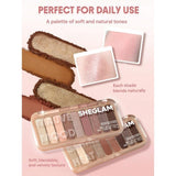 Sheglam Mauve Mood Essence Nude 9-Color Eyeshadow Palette