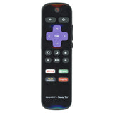 Sharp LC-RCRCA-18 Roku TV Remote Control | Canada | Netflix | Spotify | Cineplex | Google Play - LCRCRCA18