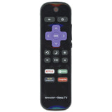 Sharp LC-RCRUDCA-18 Roku TV Remote Control | Canada | 2018 | Netflix | Spotify | CinePlex | Google Play - LCRCRUDCA18