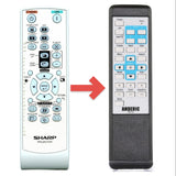 Anderic Substitute for Sharp RRMCGA581WJSA Projector Remote Control [RR3720]