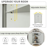 Shelf Corner Locker Triangle Corner Cabinet