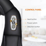 Shiatsu Neck and Shoulder Massager - 4D Back Massager with Heat