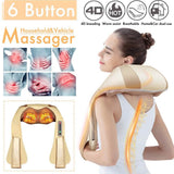 Shiatsu Neck Back Massager Shoulder Massager with Heat