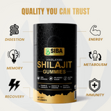 SIBA Himalayan Shilajit Gummies – Mineral-Rich Daily Gummy