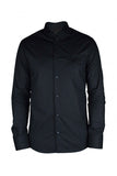 Philipp Plein Men Diamond Cut Ls Skull Shirt