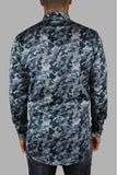Philipp Plein Men Ls Camouflage Shirt