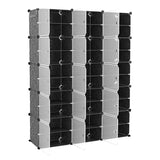 Shoe Rack Organizer with Transparent Doors