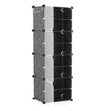 Shoe Rack Organizer with Transparent Doors