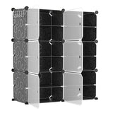 Shoe Rack Organizer with Transparent Doors
