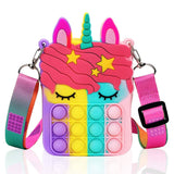 Shoulder Bag Fidget Toys Pop Fidget Backpack Toy
