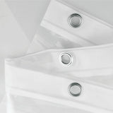 Shower Curtains Mould Proof Resistant Washable Curtain Liner
