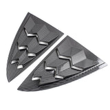 Rear Side Window Louvers Trim for Tesla Model 3 [2 PCS]